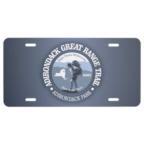 Adirondack Great Range Trail BG License Plate