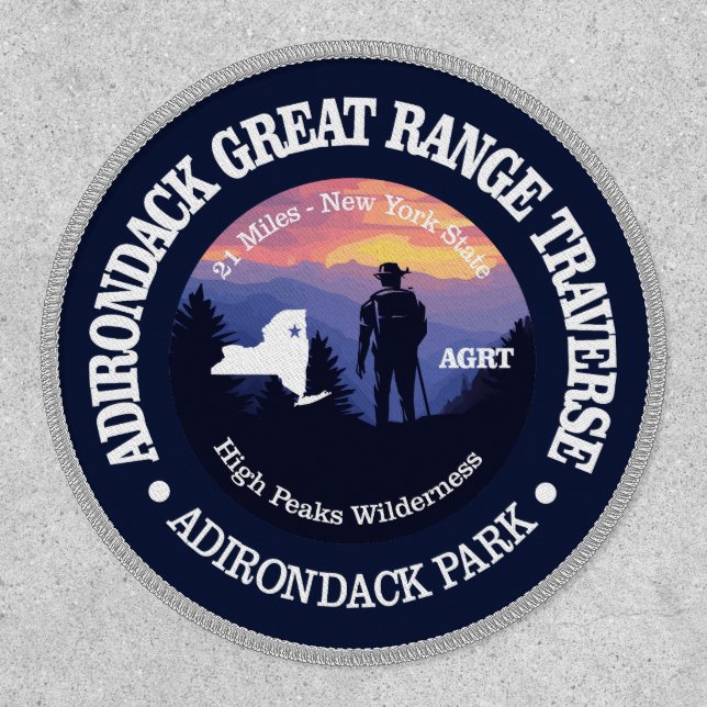 Adirondack Great Range Trail (rd2) Patch (Front)