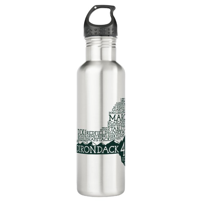 Adirondack High Peaks Stainless Steel Water Bottl Water Bottle (Front)