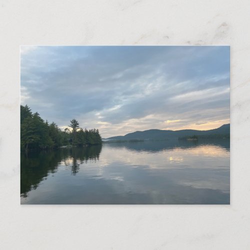 Adirondack Lake and Mountains Postcard