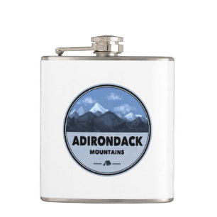 Adirondack Mountains New York Camping Flask