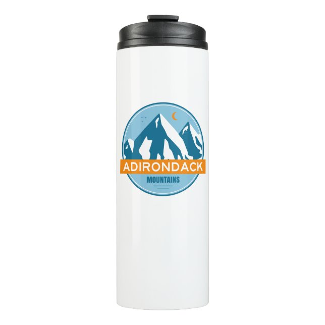 Adirondack Mountains New York Thermal Tumbler (Front)