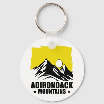 Adirondack Mountains New York Usa Keychain by mcgags at Zazzle