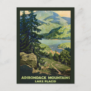 Adirondack Mountains Postcard