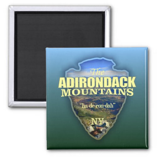 Adirondack Mtns arrowhead Magnet