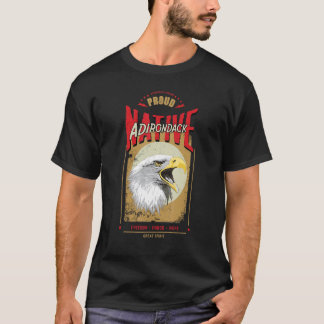 Adirondack Native American Eagle Spirit Vintage Ho T-Shirt