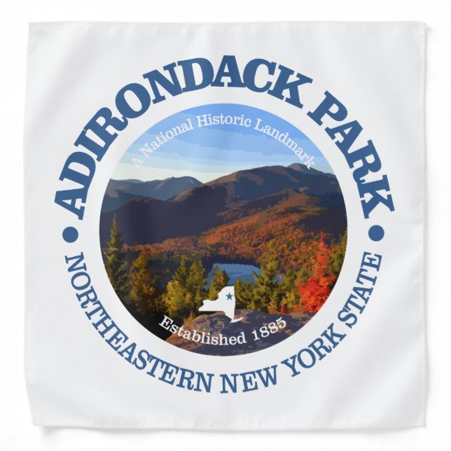 Adirondack Park Bandana (Front)