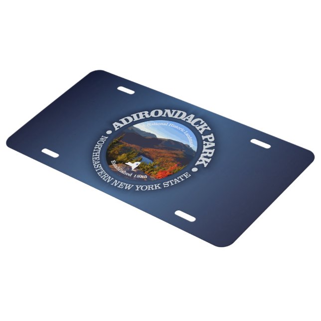 Adirondack Park License Plate | Zazzle