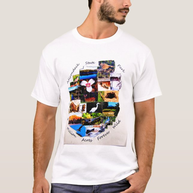 adirondack park photo tshirt (Front)