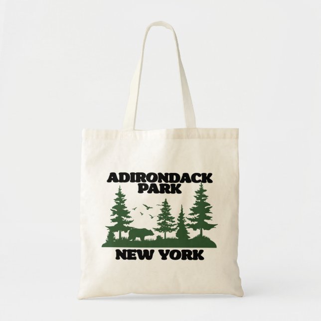 Adirondack Park Tote Bag (Front)