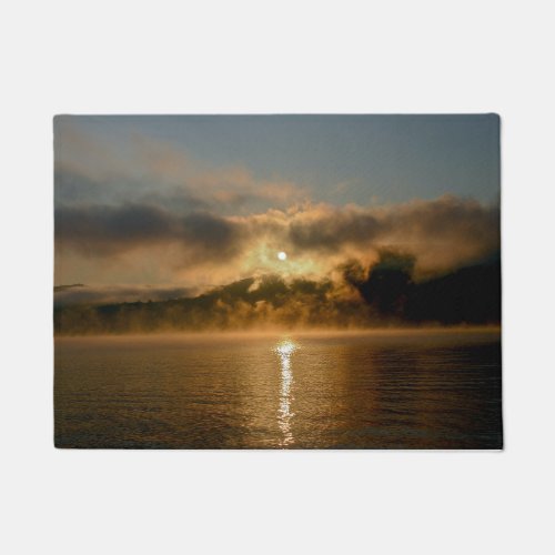 Adirondack Sunrise _ Great Sacandaga Lake Doormat