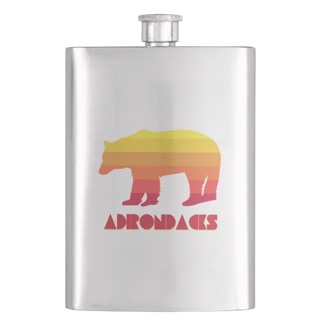 Adirondacks Bear Flask (Front)