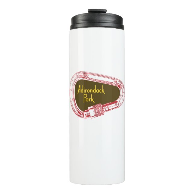 Adirondacks Climbing Carabiner Thermal Tumbler (Front)