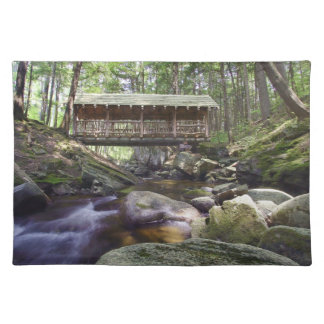 Adirondacks Covered Bridge Placement Placemat