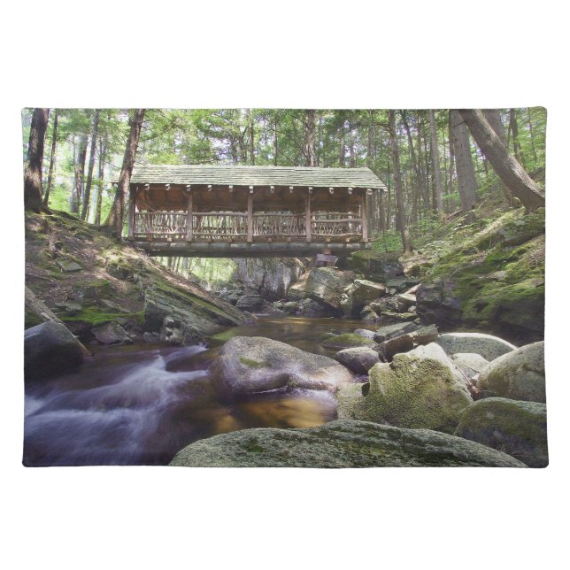 Adirondacks Covered Bridge Placement Placemat (Front)