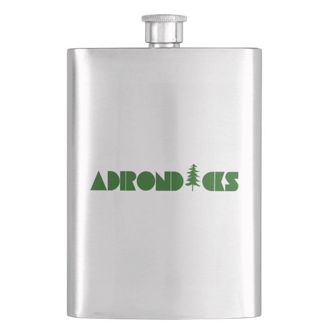 Adirondacks Flask (Front)