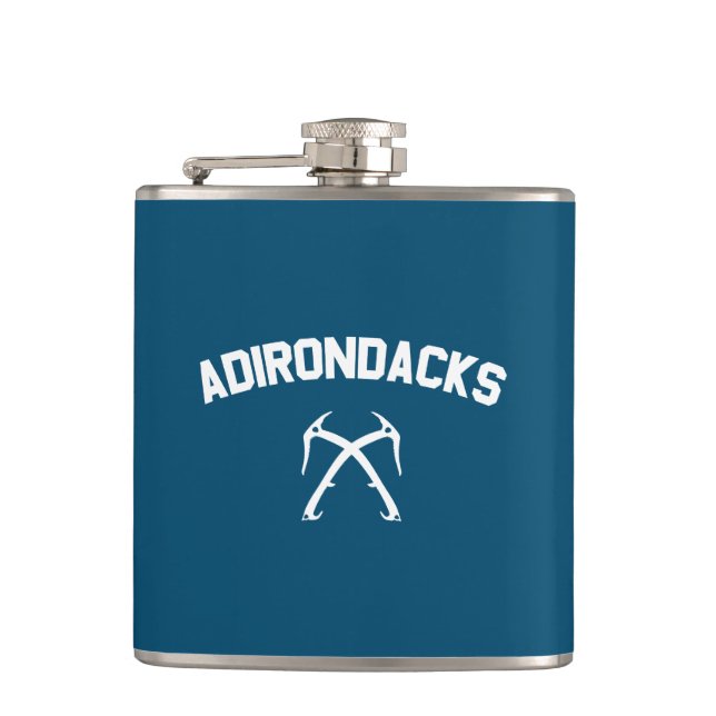 Adirondacks Ice Climbing Flask (Front)