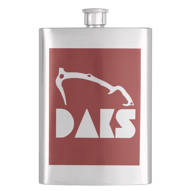 Adirondacks Ice Climbing Flask (Front)