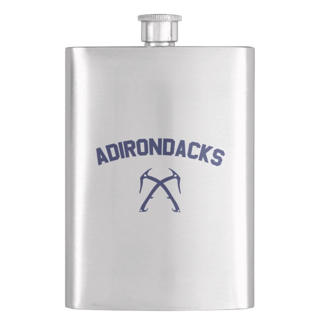 Adirondacks Ice Climbing Flask (Front)