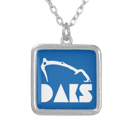 Adirondacks Ice Climbing Silver Plated Necklace