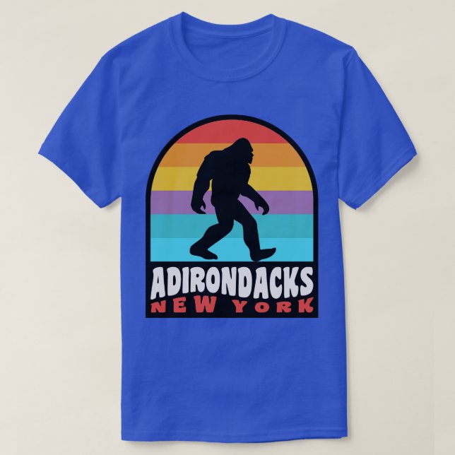 Adirondacks New York High Peaks T-Shirt (Design Front)