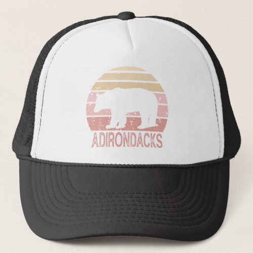 Adirondacks Retro Bear Trucker Hat