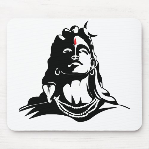 Adiyogi Mahadev Om Namah Shivaya Hindu Mouse Pad