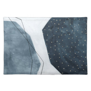 Adjacent Abstraction Cloth Placemat