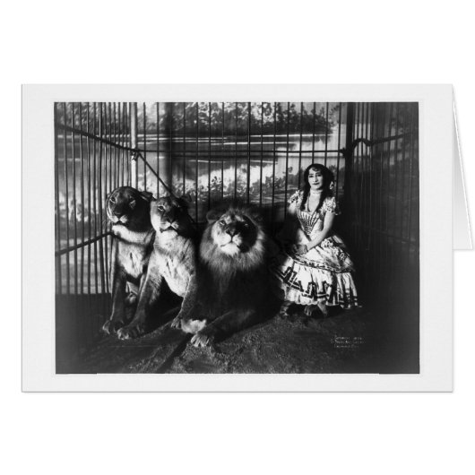 Adjie and the Lions 1899 (Front Horizontal)