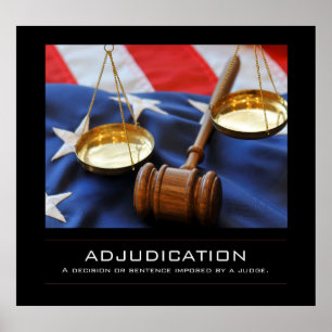 ADJUDICATION POSTER