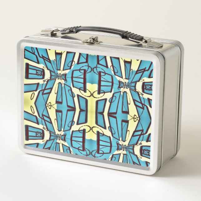 Adjust Your Screen Metal Lunch Box (Front)