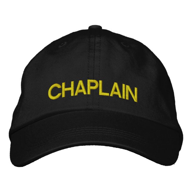 ADJUSTABLE cap for Chaplains (Front)