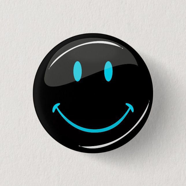 Adjustable Color Neon Black Button (Front)