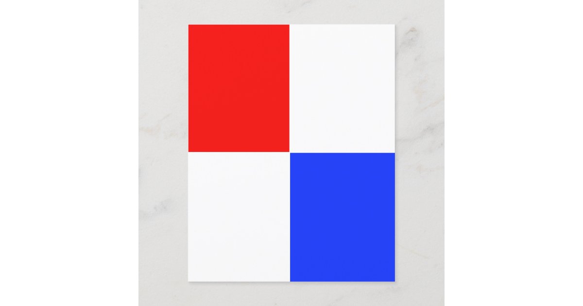 ADJUSTABLE Red, White & Blue Flyer | Zazzle
