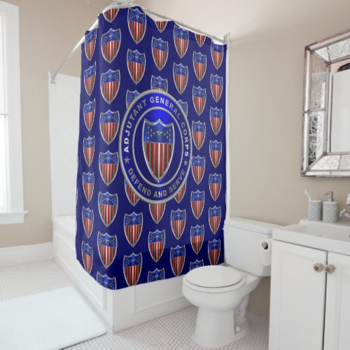 Adjutant General AG Shower Curtain