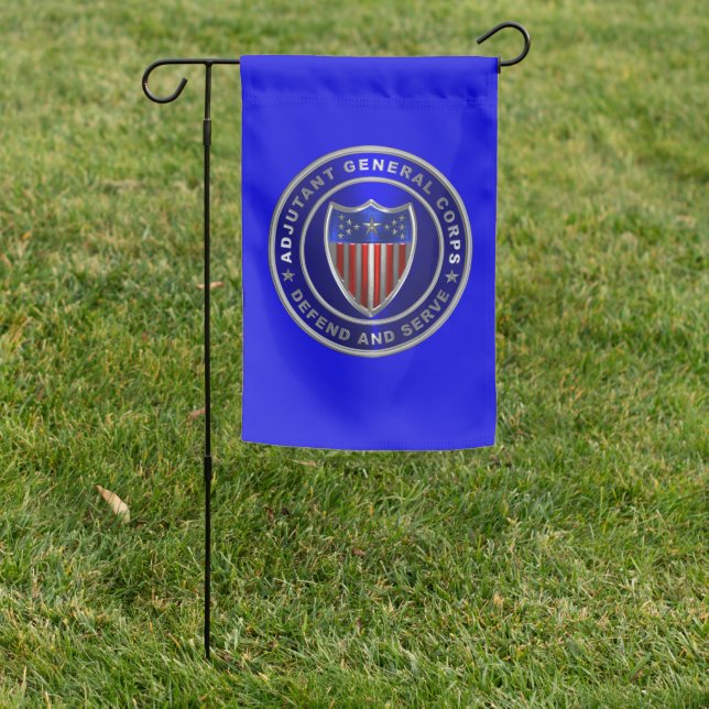 Adjutant General Corps “AG” Garden Flag (In SItu)