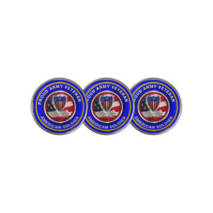Adjutant General Veteran Customized Golf Ball Marker