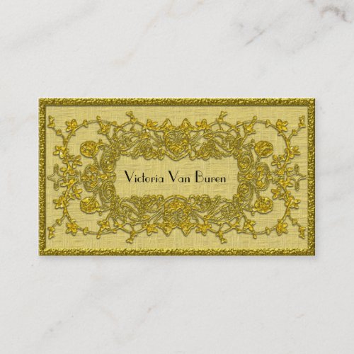 Adlamchelle Fall Elegant Professional Business Card Template