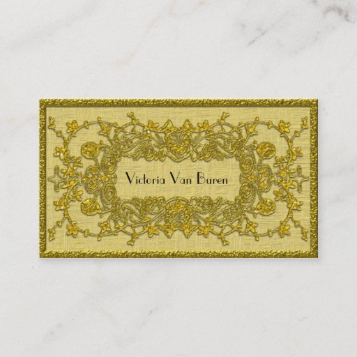 Customizable Adlamchelle Fall Elegant Professional Business Card Template