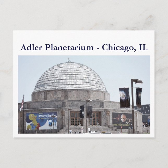 Adler Planetarium - ... Postcard (Front)