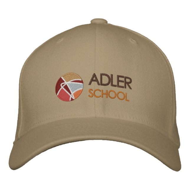 Adler School Embroidered Hat 1 (Front)