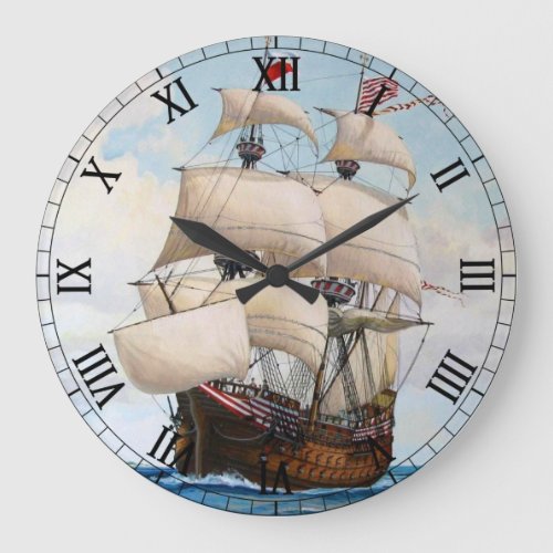 Adler von Lbeck Ship _ Custom Clock