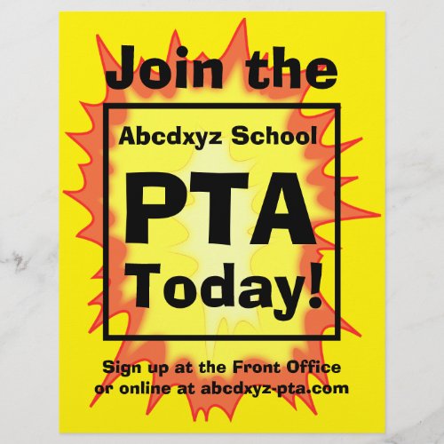 Adlib PTA Flyer