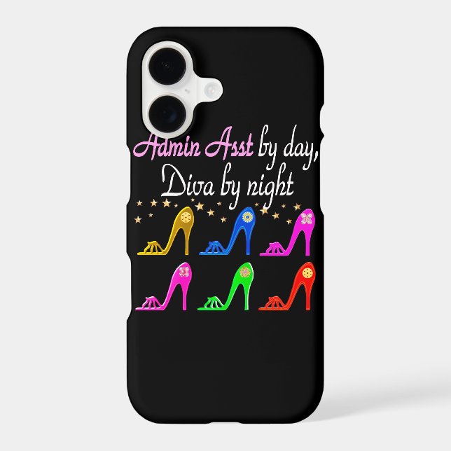 ADMIN ASST SHOE QUEEN IPHONE CASE (Back)