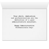 Admin Pro Definition on Admin Pro Day Cards (Inside Horizontal (Bottom))