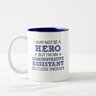 Administrative Assistant Humor Novelty Two-Tone Coffee Mug