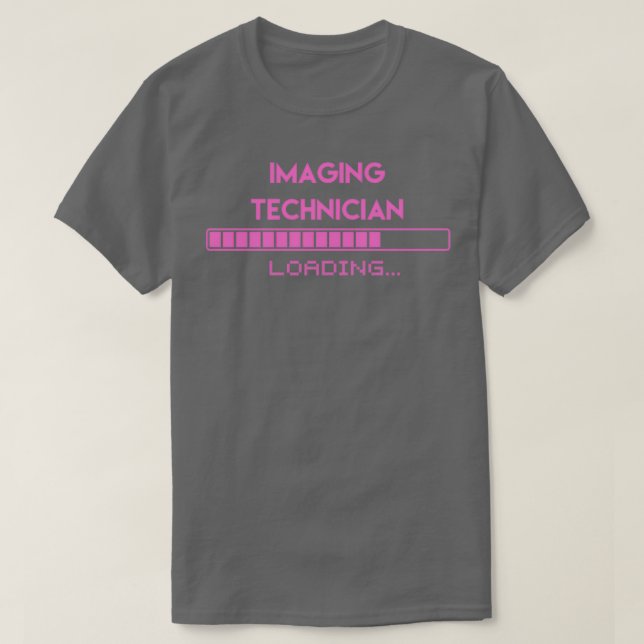 Administrative Assistant Loading Pink 2 T-Shirt (Design Front)