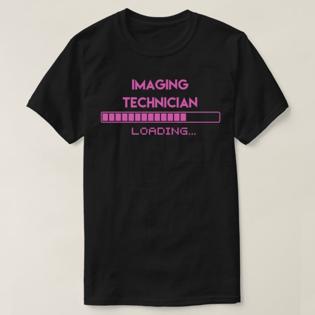 Administrative Assistant Loading Pink T-Shirt (Design Front)