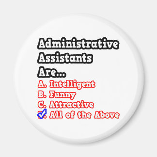 Administrative Assistant Quiz...Joke Magnet