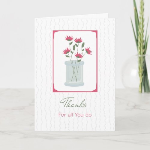 Administrative Assistant Thank You